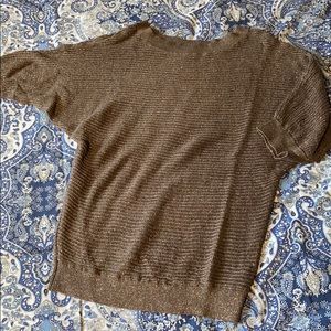 Open-weave Dolman Top